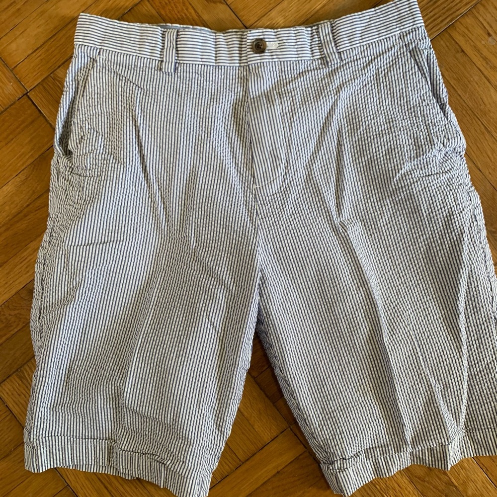 Brooks Brothers seersucker shorts